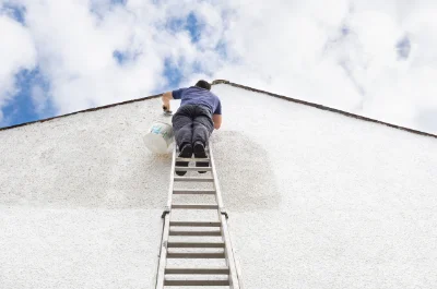 Peinture extérieure au Vaulmier — façades et ravalement